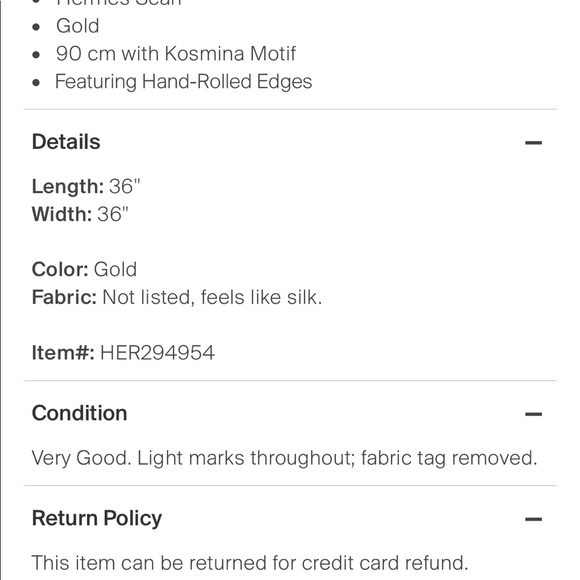 Hermès scarf from the real real - Picture 4 of 5